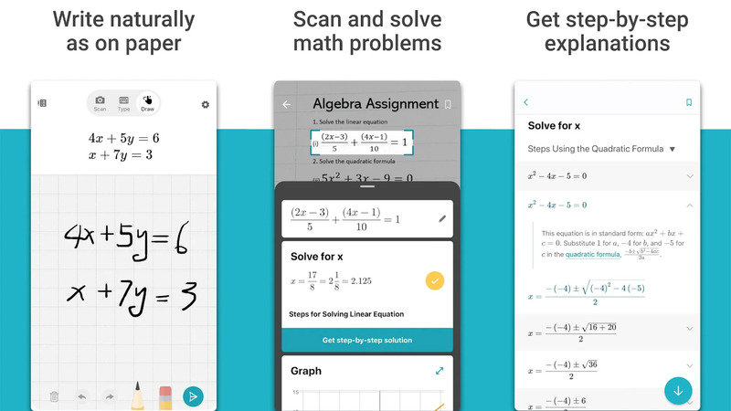 Math Solver là ứng dụng giải toán miễn phí trên điện thoại