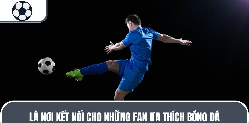 Là nơi kết nối cho những fan ưa thích bóng đá