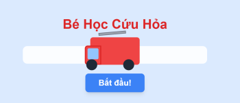 Trò chơi bé học cứu hỏa game