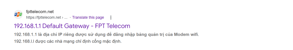 Sự nhầm lẫn giữa 192.168.1.1 thành 192.168.l.l rất phổ biến